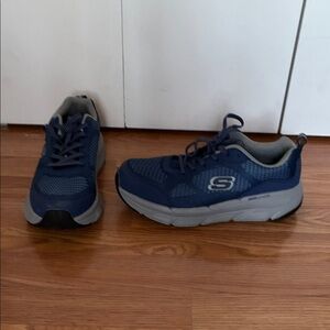 Skechers Men's Navy Blue Work Sneakers